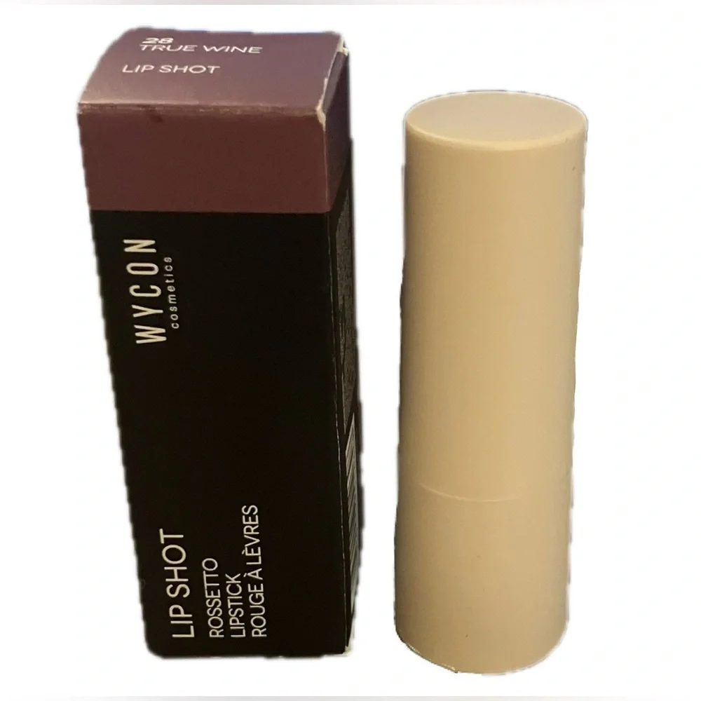 Wycon Cosmetics Lip Shot Satin Lipstick-28 True Wine NWT